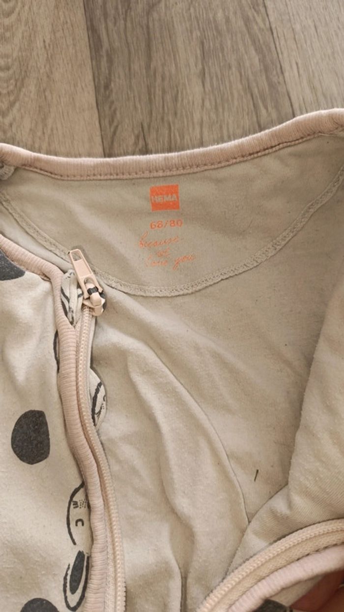Gigoteuse chaude marque Hema taille 68/80 cm - photo numéro 3