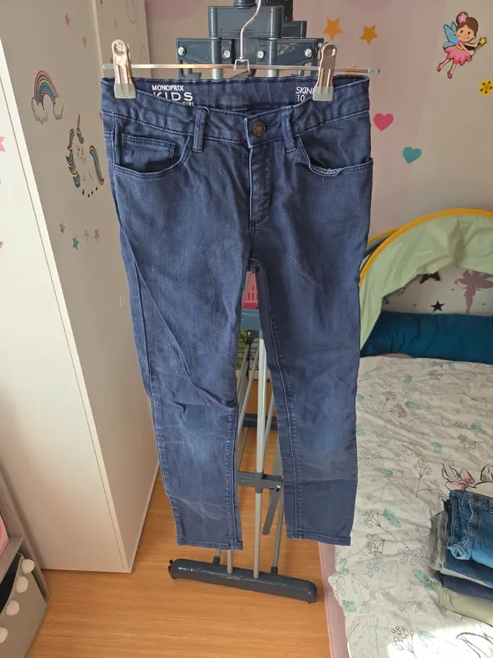 Jean skinny taille 10 ans - photo numéro 2