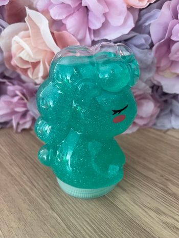 Slime, licorne vert