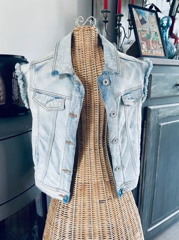 Veste jean sans manche Mayoral