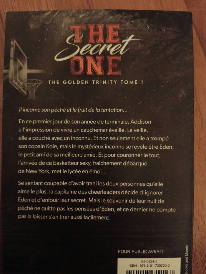 Roman "The Secret One" de Mathilde Labin - photo numéro 2