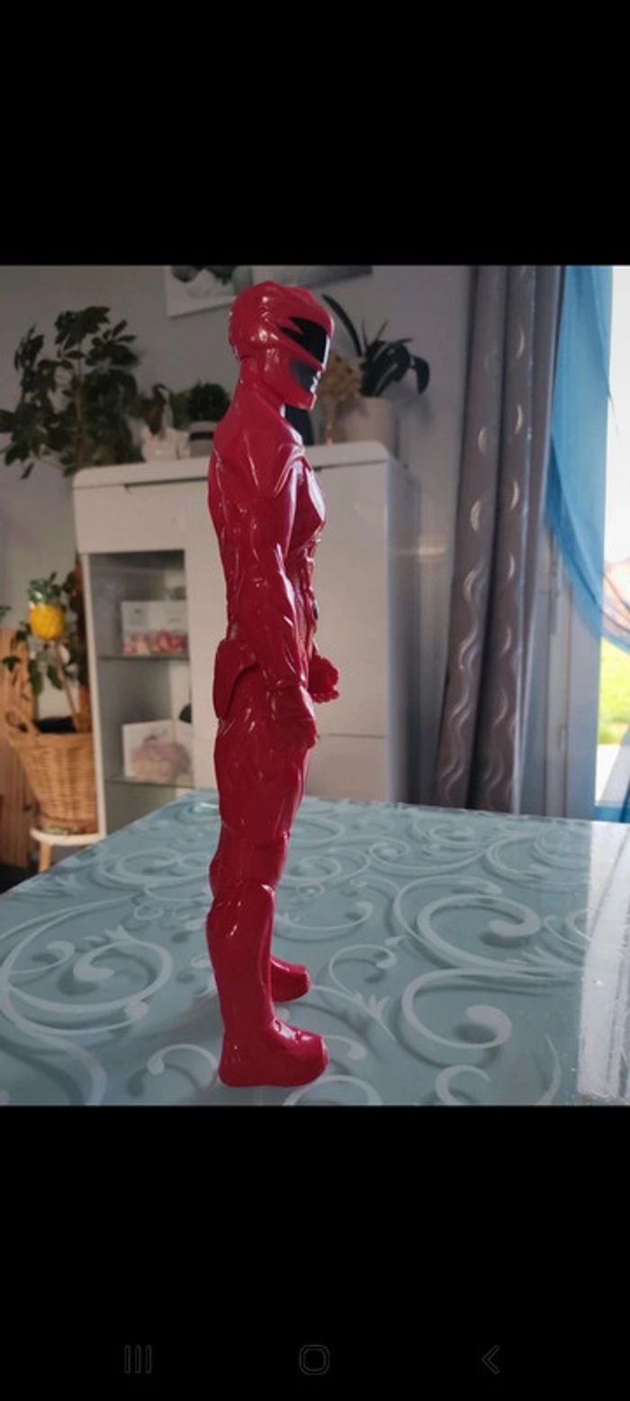 Figurine 30cm power ranger rouge - photo numéro 3
