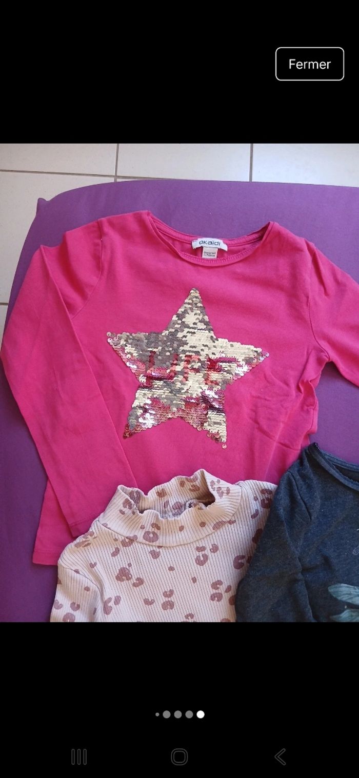 Lot de sous pulls fille - photo numéro 8