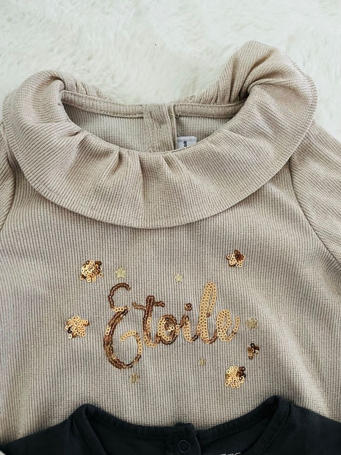 Tee-shirts de Noël ml 3 ans - photo numéro 3