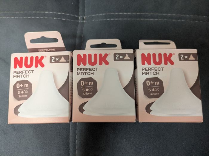 Tétines NUK taille S