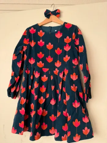 Robe jacadi et barrette