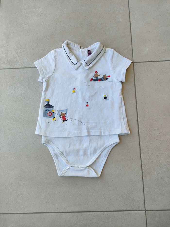 Body tee-shirt - Taille 18 mois