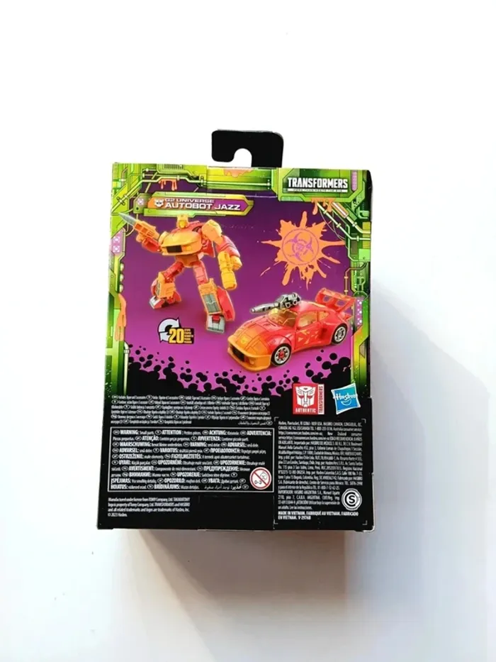 Figurine Transformers Legacy Evolution Autobot Jazz G2 Universe Hasbro - photo numéro 2