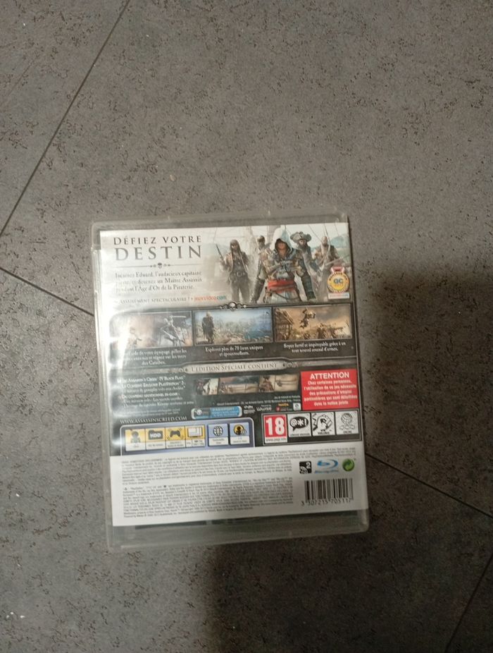 Jeux assassin's Creed PS3 Black flag - photo numéro 2