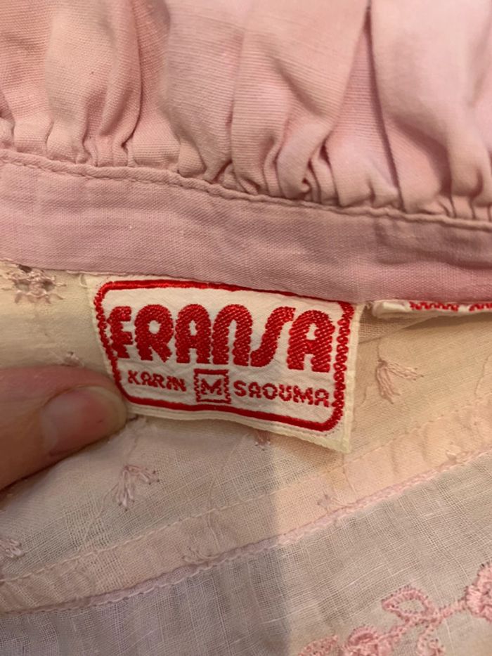 Chemise rose vintage - photo numéro 5