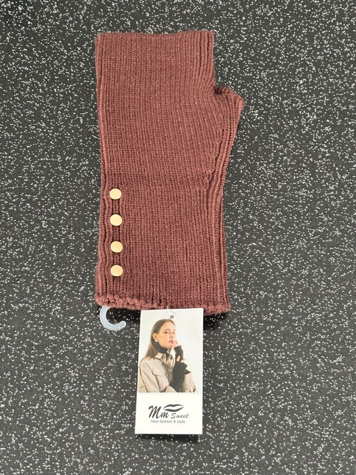 Mitaines marrons neuves - photo numéro 3