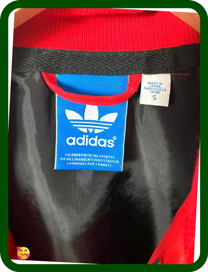 Blouson Adidas Originals – Homme – Taille S – Rouge - photo numéro 3