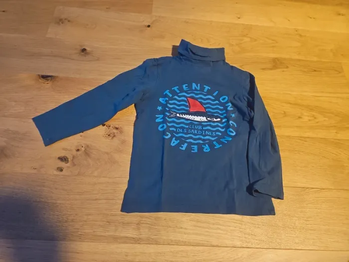 T-shirt col roulé