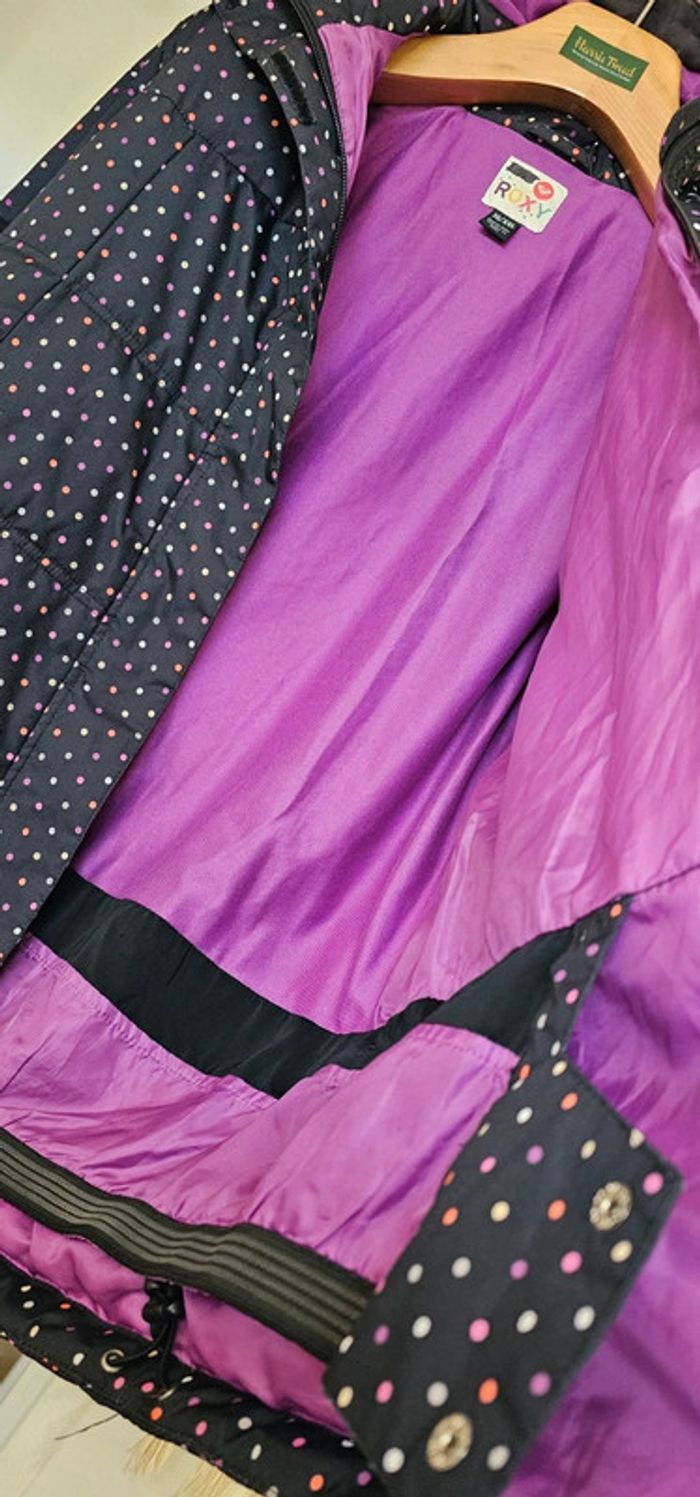 Blouson épais Doudoune Veste de ski Roxy Taille 16 ans - photo numéro 5
