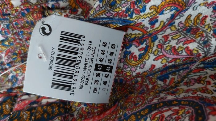 Pantalon ample 2 poches taille 40 made in Inde - photo numéro 3