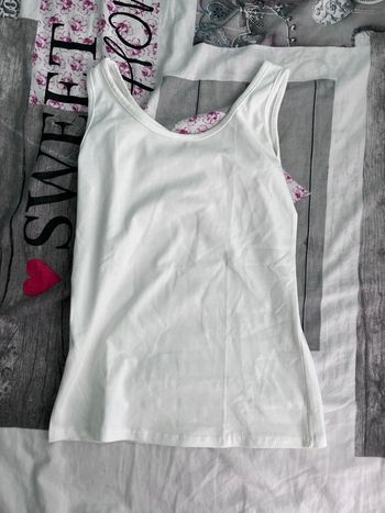 débardeur blanc