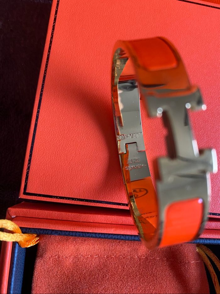 Bracelet clic h Hermès - photo numéro 4