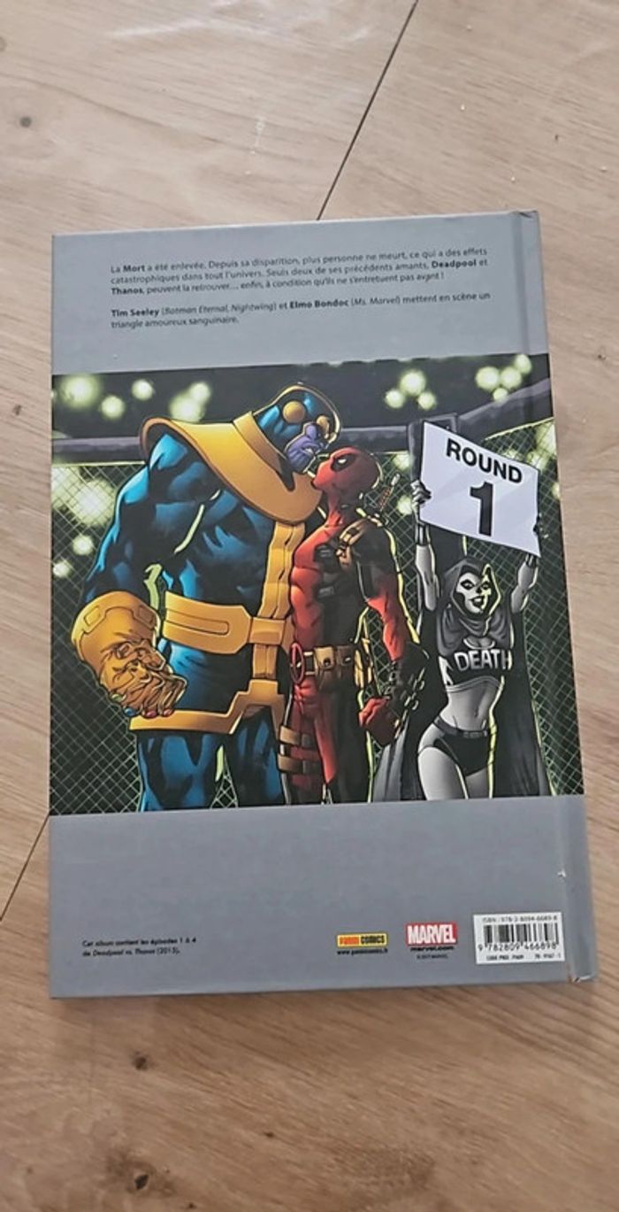 Livre deadpool vs thanos - photo numéro 2