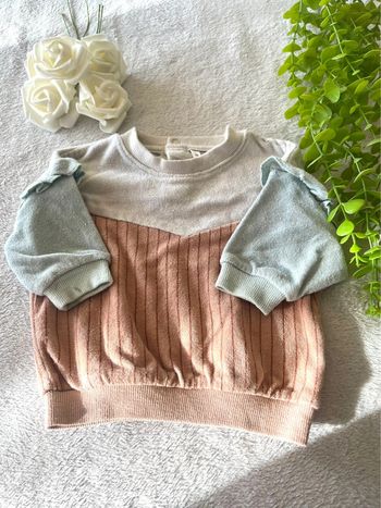 Pull épais à longue manche bébé fille