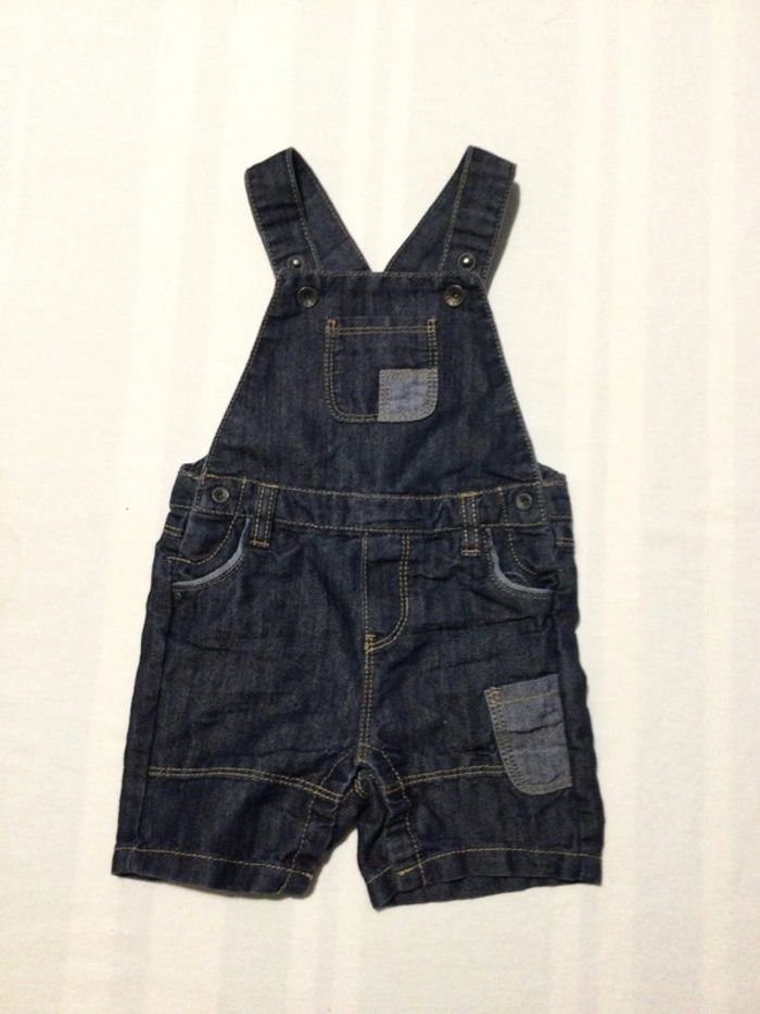 Salopette short 6 mois