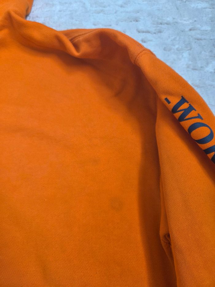 Hoodie Tommy Hilfiger Oversize Orange – Taille S (peut convenir M/L) - photo numéro 9