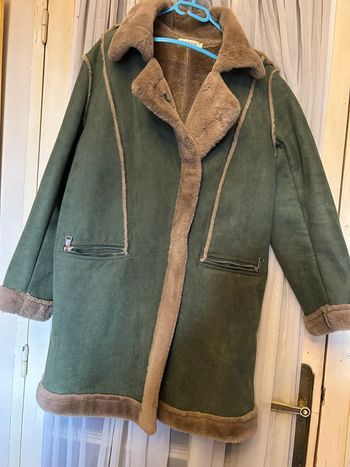 Veste chaude doublée fourrure synthétique