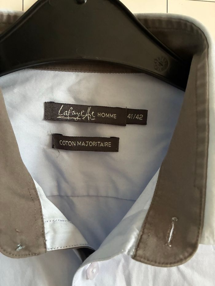 Chemise homme Galeries Lafayette 41/42 TBE - photo numéro 2