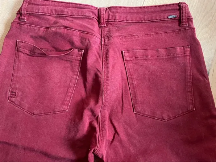 Pantalon bordeaux - Esprit - 40 - photo numéro 4