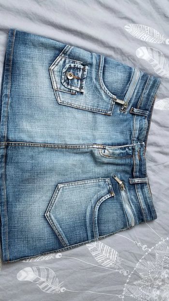 Jupe en jeans
