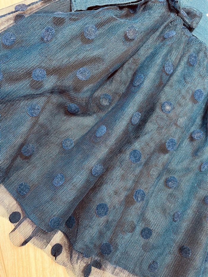 Taille 6 mois robe de fête fille Disney bleu marine * Minnie * 🎀 - photo numéro 2