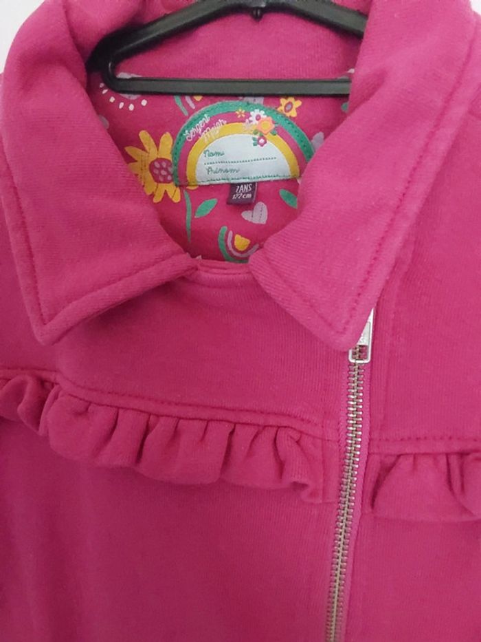 Veste mi saison sergent major fille 7 ans - photo numéro 3