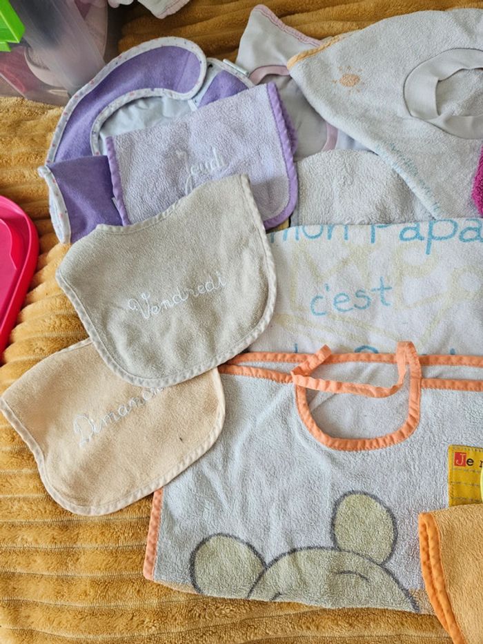Lot de bavoirs bébé - photo numéro 3
