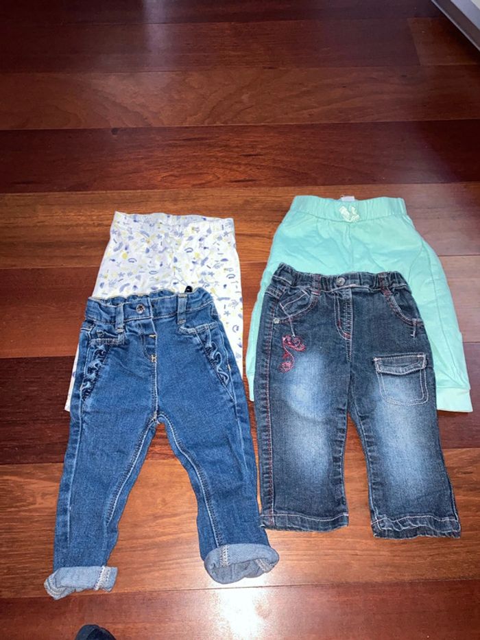 Lot de 4 pantalons - photo numéro 2