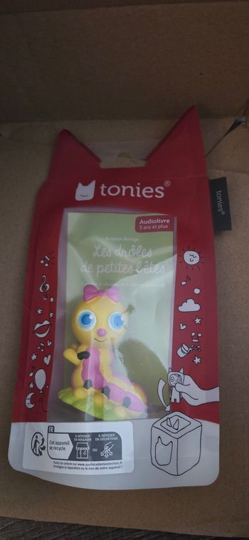 Lot petite bête figurines tonies