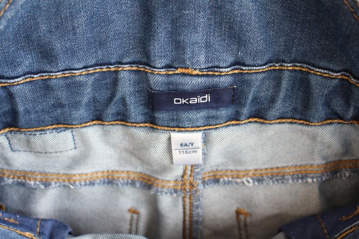Robe salopette jeans  Okaïdi - photo numéro 3