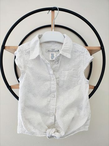 5 6 ans chemise broderie anglaise h&m