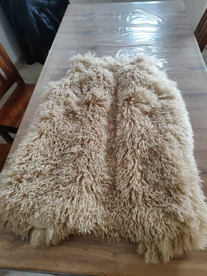 Veste sans manches JC Millenium crème - Taille unique