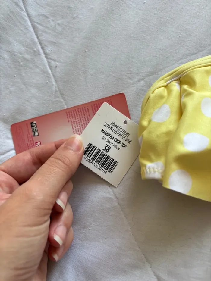 Lot 4 maillots haut bas ensemble bikini Penti ardene jaune rose marron taille M/38 neuf - photo numéro 13