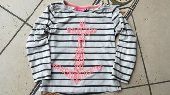 Tee shirt marinière taille 5 ans