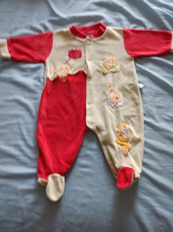 Pyjama velours taille 3 mois