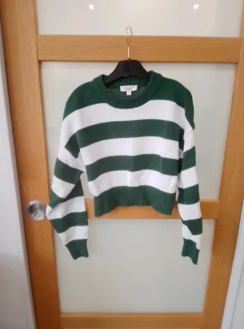 Pull style tricot court - Femme - Fille - XXS - 10 ans