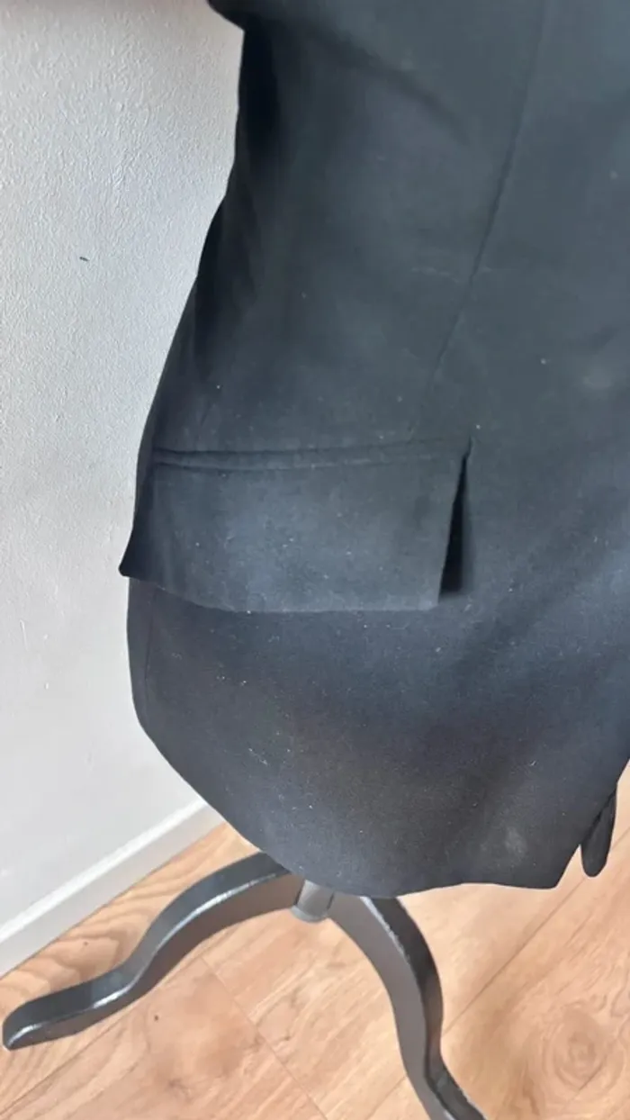 💕 blazer veste tailleur noir taille 46 xxxl #kiabi - photo numéro 7