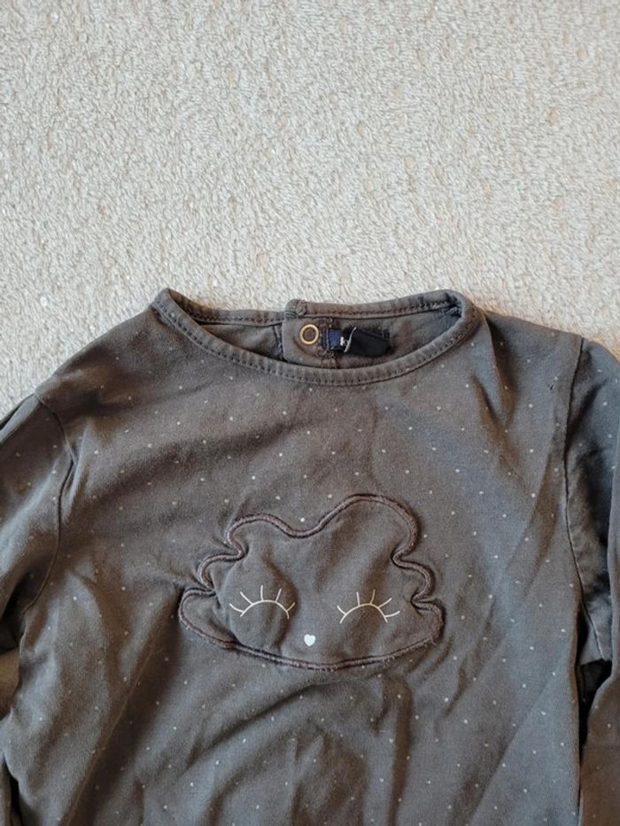 Tee-shirt manches longues 18 mois 77/82 cm - photo numéro 2