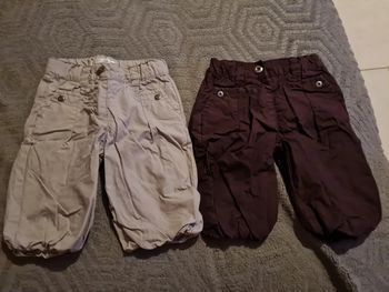 2 pantalon 3mois kitchoun