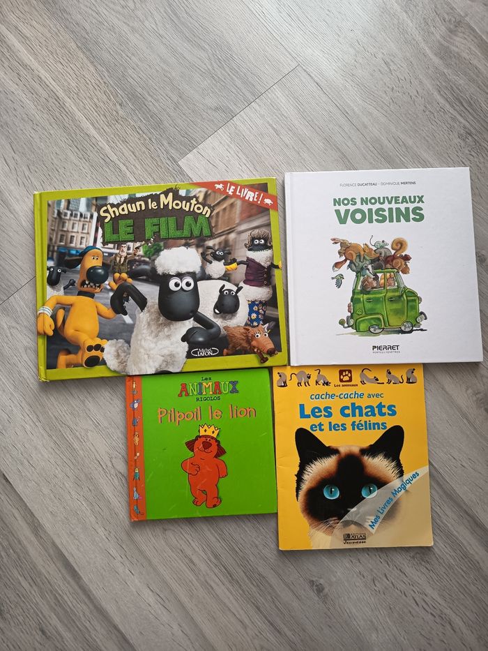 Lot livre enfant thème animaux - photo numéro 1