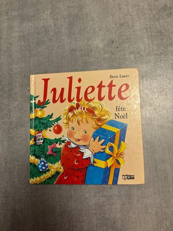 Livre Juliette, fête Noël