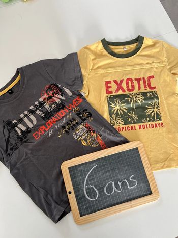 Lot 2 tee-shirts
