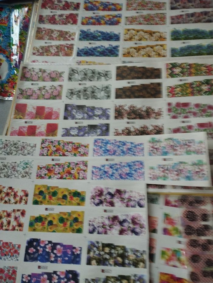 Gros lot de nails stickers
