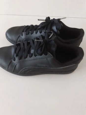 Basket fille Puma noir 37