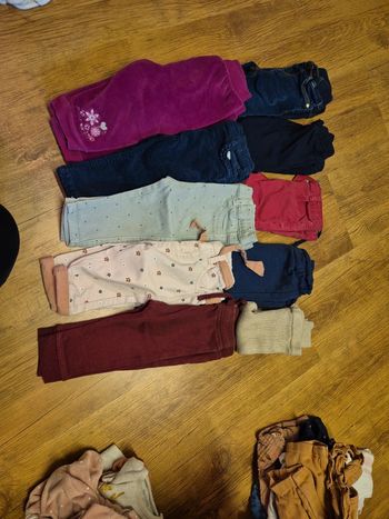 Lot pantalon 9 mois fille